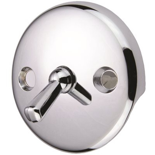 ProPlus Tub Drain with Trip Lever Face Plate, Chrome