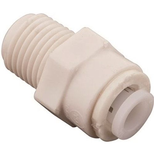 BrassCraft 1/4 in. OD Tube x 1/4 in. Thread Nylon Push in Tube Male Connector