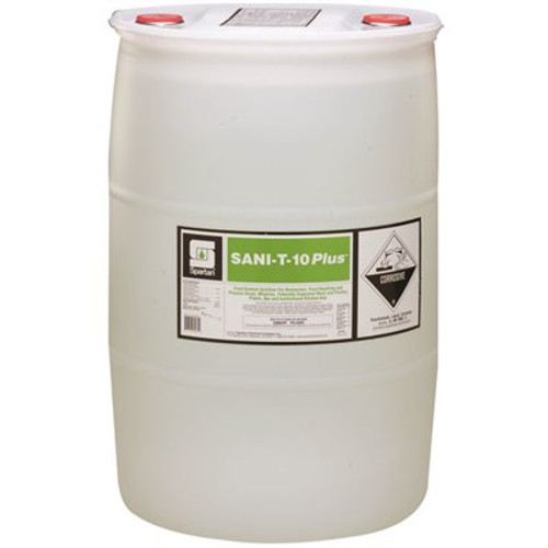 Spartan Chemical Co. Sani-T-10 Plus 55 Gallon Food Contact Sanitizer