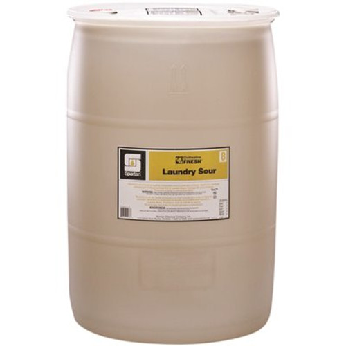 SPARTAN CHEMICAL COMPANY Clothesline Fresh 55 Gallon Laundry Sour SPARTAN CHEMICAL COMPANY Clothesline Fresh 55 Gallon Laundry Sour