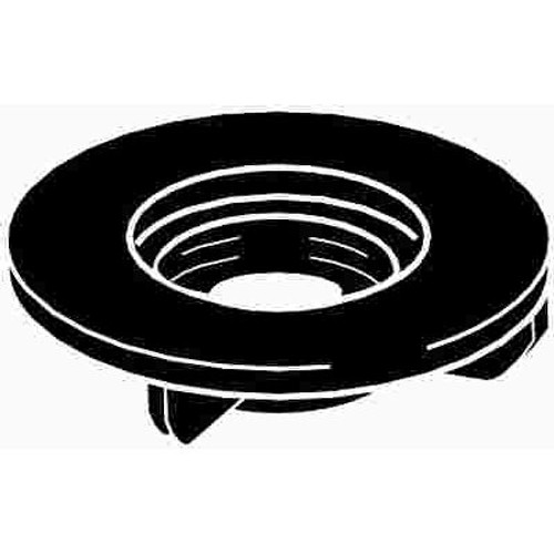 ProPlus 1/2 in. Faucet Locknut, Black