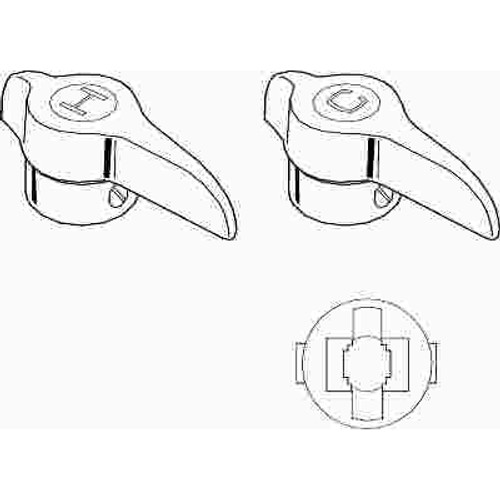 ProPlus Universal V Grip Lever Handles