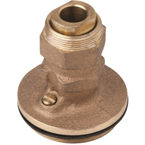 Symmons 2 in. x 2.34 in. Brass SafetyMix Thread-On Valve Cap Replacement