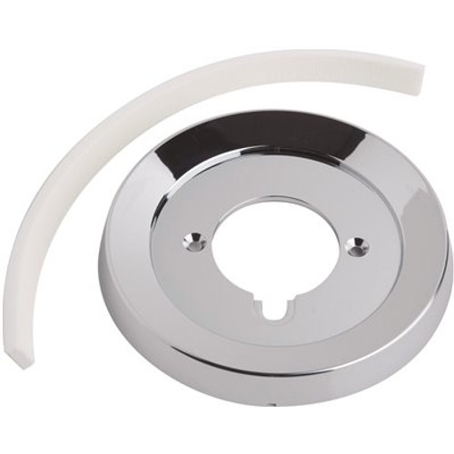 Symmons Temptrol 5.75 in. x 0.63 in. Tub and Shower Escutcheon in Chrome