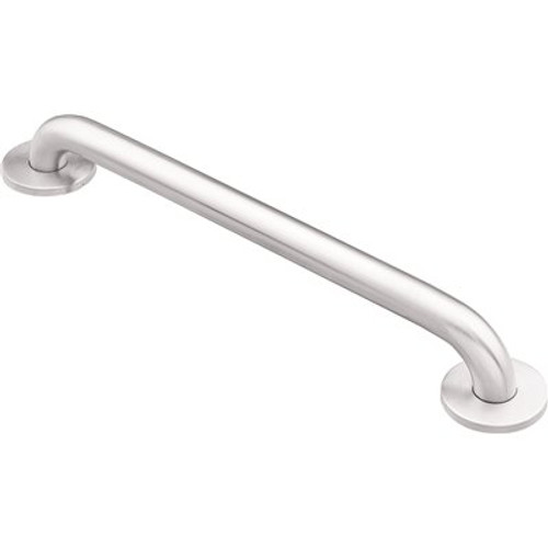 MOEN Home Care 24 in. x 1-1/4 in. Concealed Screw Grab Bar with SecureMount in Stainless Steel