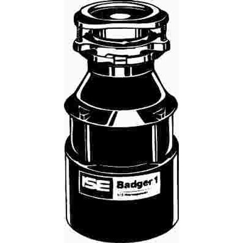 InSinkErator Badger 1 Lift & Latch Standard Series 1/3 HP Continuous Feed Garbage Disposal