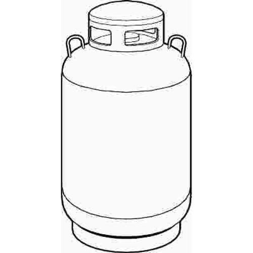 Worthington 420 lbs. Empty Propane Tank