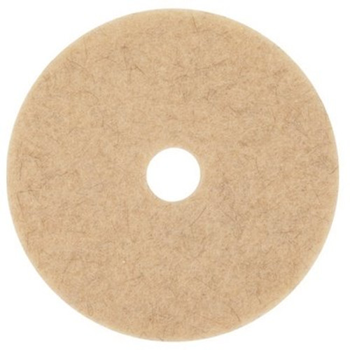 3M Niagara 20 in. Natural Tan Hog's Hair Floor Pad (5-Count)
