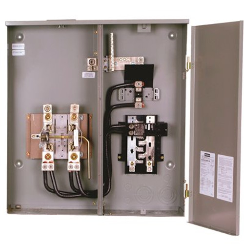 Siemens 400 Amp 8-Space 16-Circuit Combination Meter Socket Load Center