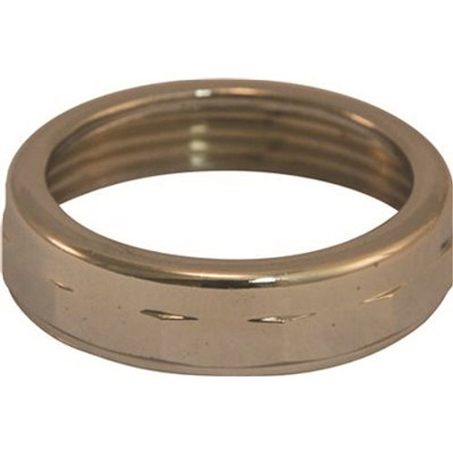 Premier 1-1/2 in. x 1-1/2 in. Metal Rough Brass Slip Joint Nut