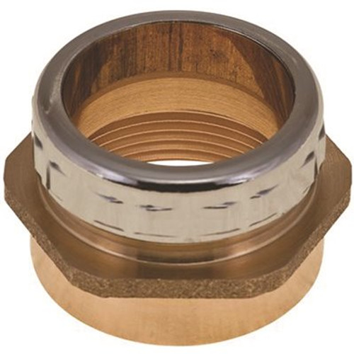 DuraPro Trap Adapter, 1-1/2 in. x 1-1/2 in. Brass