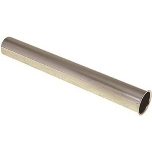 Premier 1-1/2 in. x 12 in. Satin Brass Sink Tailpiece, 22-Gauge