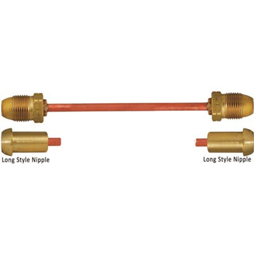 MEC Pigtail POL x POL, 1-1/8 in. HEX, 36 in. L