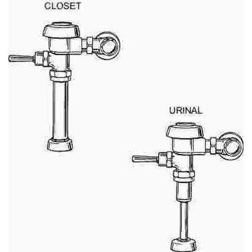 Sloan Valve Company SLOAN ROYAL 3.5C FLUSH VALVE ONLY, 3.5 GPF