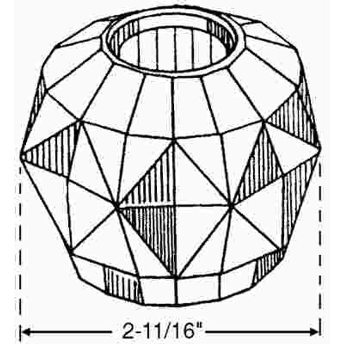 BrassCraft Delta Bathroom Handle Single Lever Acrylic