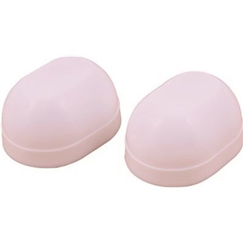 ProPlus Oval Toilet Bolt Caps in White