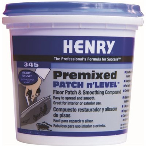 Henry 345 1 Qt. Pre-Mixed Patch and Level