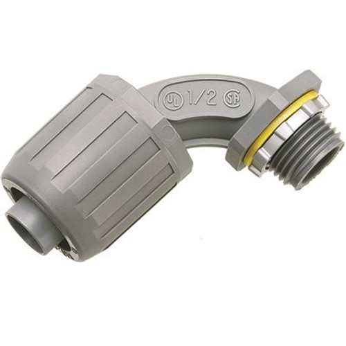 Arlington Industries 3/4 in. 90Â° NMLT Push Connector (1-Pack)