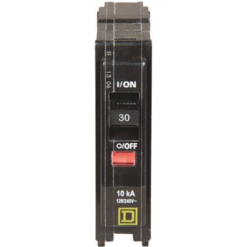 Square D QO 30 Amp Single-Pole Circuit Breaker(QO130CP) Square D QO 30 Amp Single-Pole Circuit Breaker(QO130CP)
