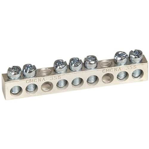 Square D 7 Terminal Ground Bar Kit for QO/Homeline Electrical Panel/Load Center(PK7GTACP)