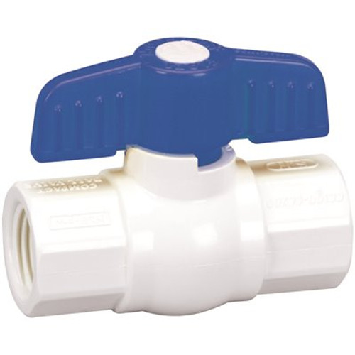 HOMEWERKS 1-1/4 in. FIP x 1-1/4 in. FIP Schedule 40 PVC Ball Valve