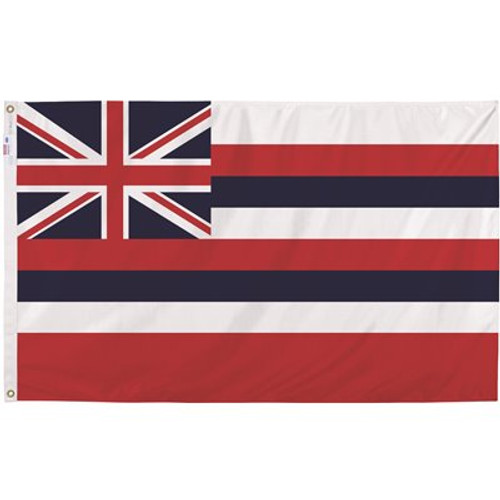 Valley Forge Flag 3 ft. x 5 ft. Nylon Hawaii State Flag