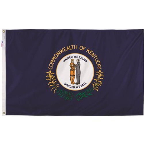 Valley Forge Flag 3 ft. x 5 ft. Nylon Kentucky State Flag