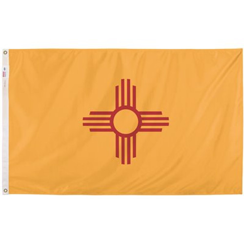 Valley Forge Flag 3 ft. x 5 ft. Nylon New Mexico State Flag