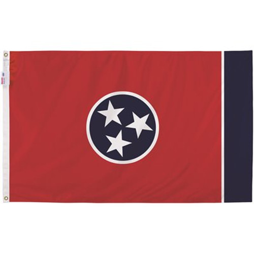 Valley Forge Flag 3 ft. x 5 ft. Nylon Tennessee State Flag