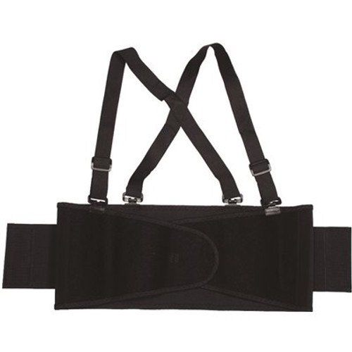 Cordova Medium Black Back Support Belt