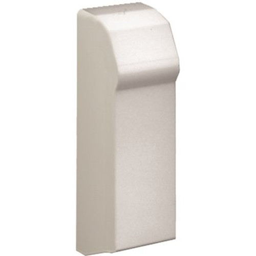 Slant/Fin Fine/Line 30 2 in. Left End Cap Non-Hinged for Baseboard Heaters in Nu White