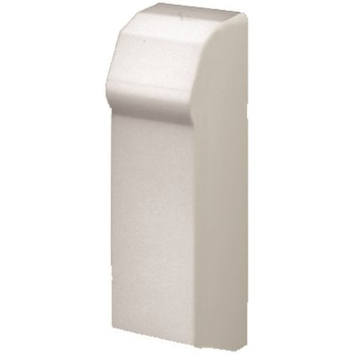 Slant/Fin Fine/Line 30 2 in. Right End Cap Non-Hinged for Baseboard Heaters in Nu White