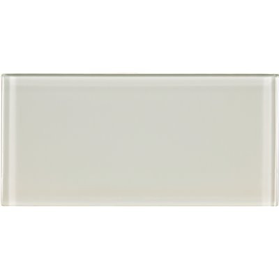 MSI Arctic Ice 3 in. x 6 in. Glossy Glass White Subway Tile (1 sq. ft. / case)