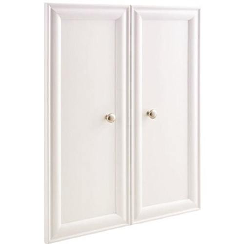 ClosetMaid Selectives 29.33 in. H x 23.5 in. W x 0.625 in. D Decorative Panel Doors for Laminate Closet System