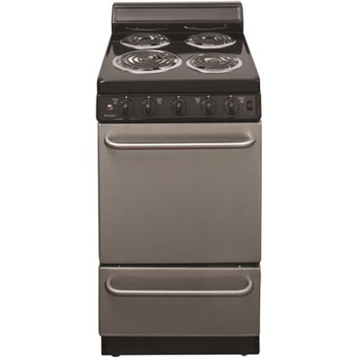 Premier 20 in. 2.42 cu. ft. Electric Range in Stainless Steel