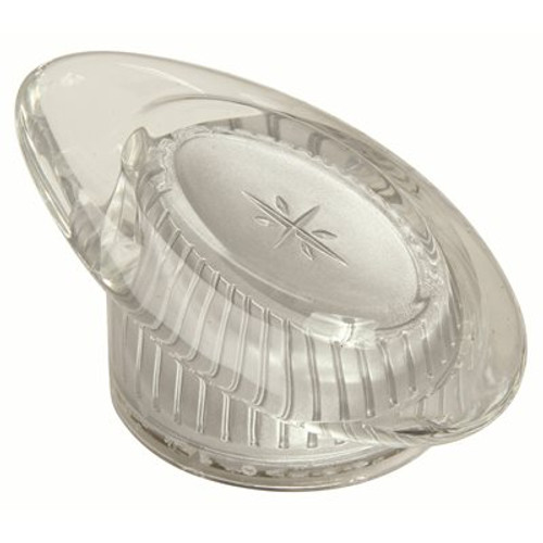 Proplus Valley Bathroom Handle in Clear