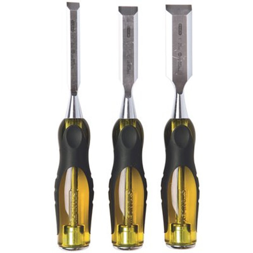 Stanley FATMAX Thru-Tang Wood Chisel Set (3 Piece)