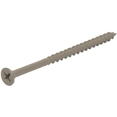 #7 x 2 in. Phillips Bugle-Head Coarse Thread Sharp Point Polymer Coated Exterior Screw (25 lbs./Pack)