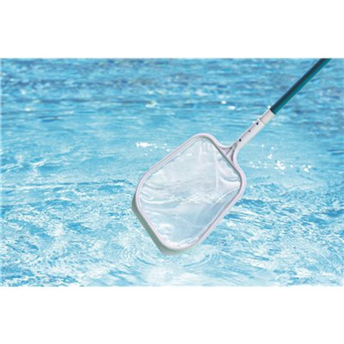 HDX Swimming Pool and Spa Skimmer with 4ft. to 8ft. Telescoping Pole