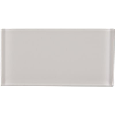 MSI Ice 3 in. x 6 in. x 8mm Glossy Glass White Subway Tile (1 sq. ft. / case)