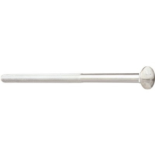 Everbilt 1/2 in.-13 x 10 in. Zinc Plated Carriage Bolt (10-Pack)