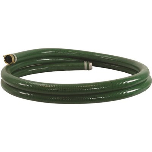 DUROMAX 4 in. x 20 ft. PVC Water Pump Flexible and Lightweight Suction Hose
