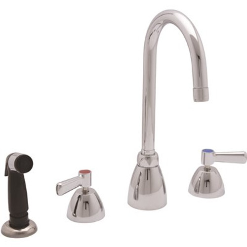 Zurn Sierra 4 in. Centerset 1-Handle Bathroom Faucet in Chrome