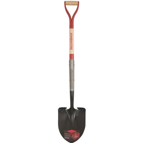 Razor-Back 25.75 in. Wood Handle Super Socket Digging Shovel Razor-Back 25.75 in. Wood Handle Super Socket Digging Shovel