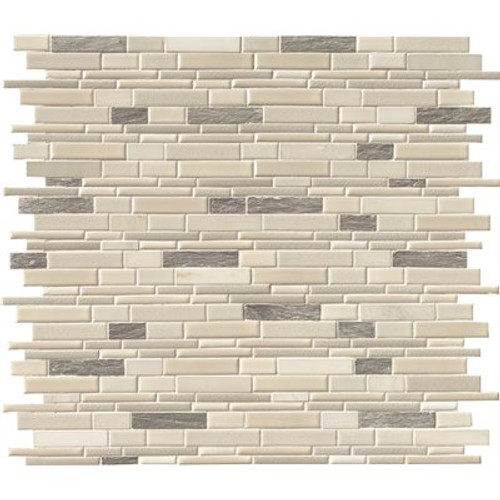 MSI Everest Interlocking 12 in. x 12 in. Mixed Porcelain Floor and Wall Tile (1.04 sq. ft./Each)