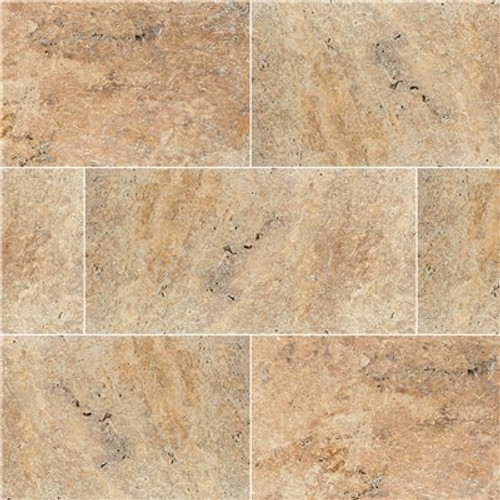 MSI Tuscany Scabas 16 in. x 24 in. Square Gold Tumbled Travertine Paver Tile (60 Pieces/160.2 sq. ft./Pallet)