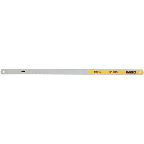 DEWALT 12 in. 32-TPI Bi-Metal Hacksaw Blade (2-Pack) DEWALT 12 in. 32-TPI Bi-Metal Hacksaw Blade (2-Pack)