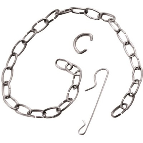 Everbilt Toilet Flapper Chain, Hook, and Ring