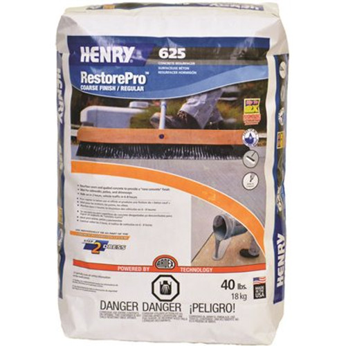 Henry 40 lbs. 625 RestorePro Concrete Repair Resufacer