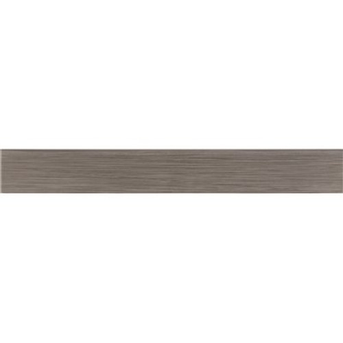 MSI Metro Gris Bullnose 3 in. x 24 in. Matte Porcelain Wall Tile (12 sq. ft./Case)